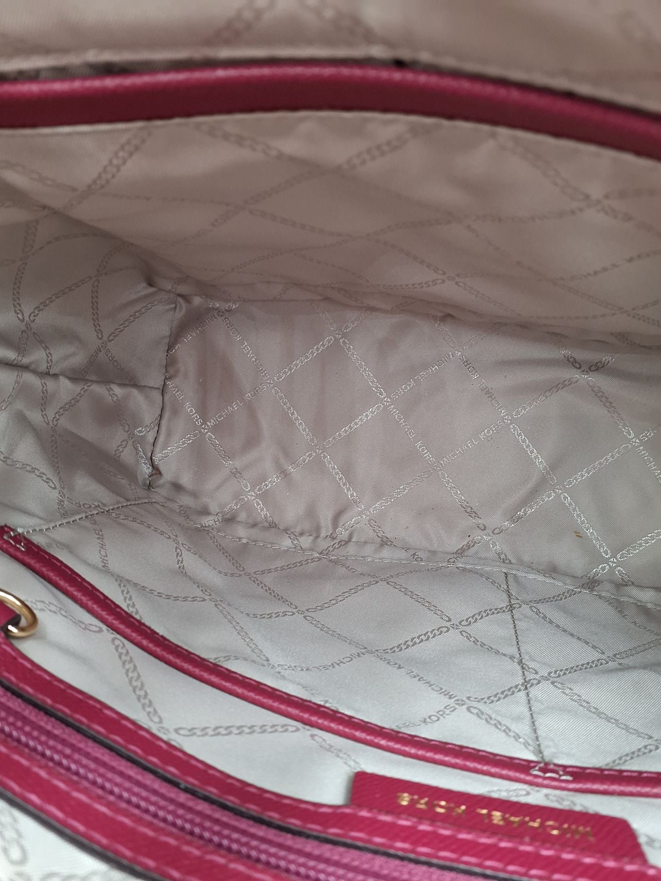 Tote taske i farven Berry